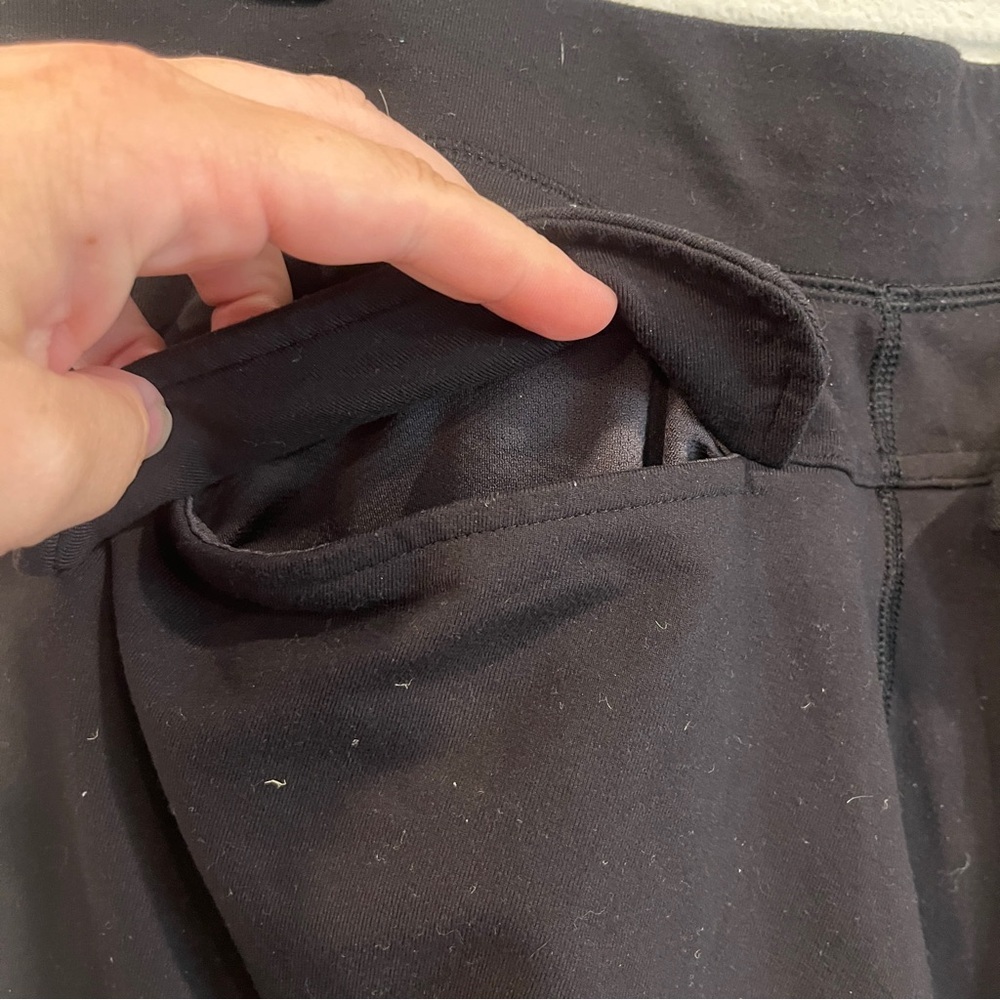 Lululemon men’s black pull on straight leg joggers older style size large - Picture 7 of 10